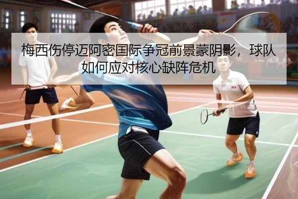 梅西伤停迈阿密国际争冠前景蒙阴影，球队如何应对核心缺阵危机